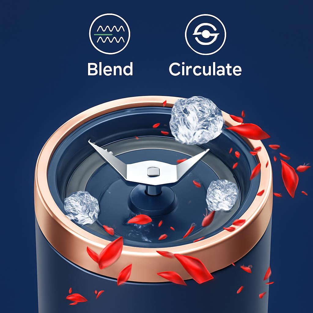 Portable Multifunctional Juicer - Compact, Wireless, Eco-Friendly