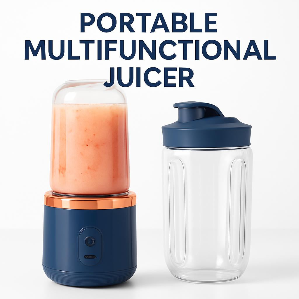 Portable Multifunctional Juicer - Compact, Wireless, Eco-Friendly