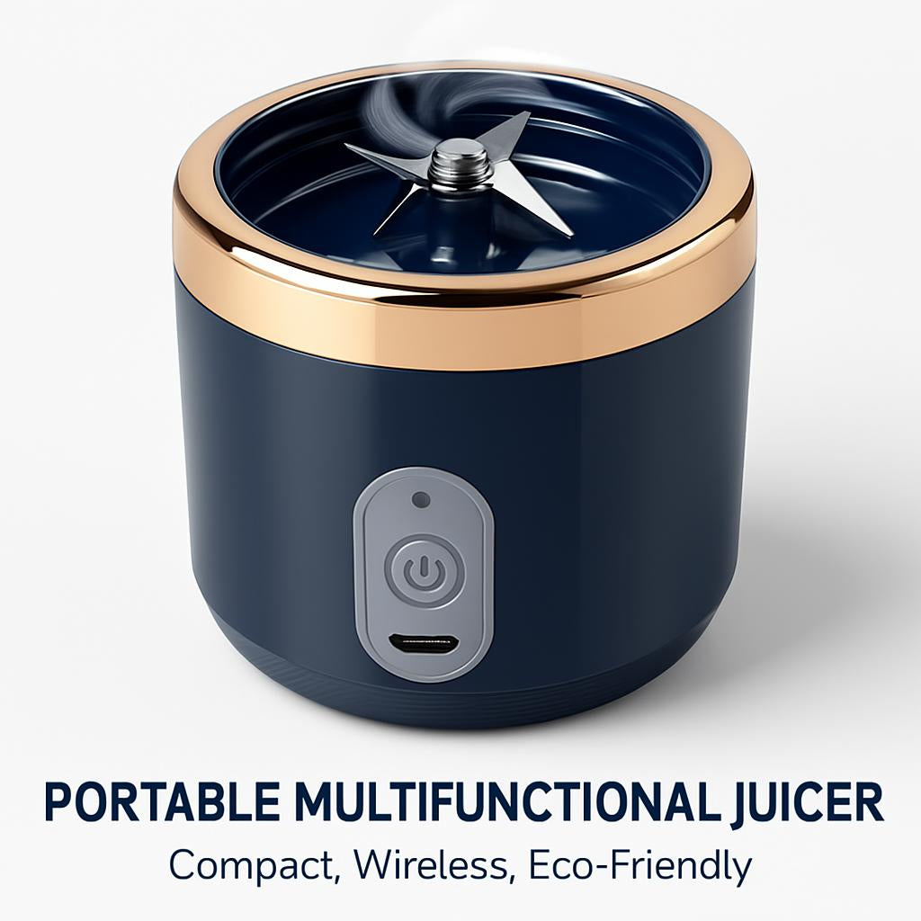 Portable Multifunctional Juicer - Compact, Wireless, Eco-Friendly