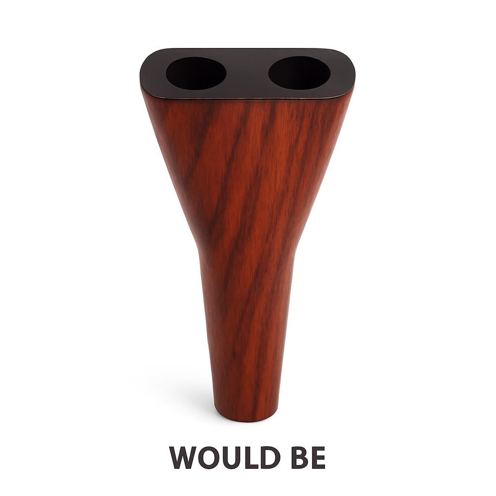 Eco-Friendly Classic Wooden Pipe Smoking Set