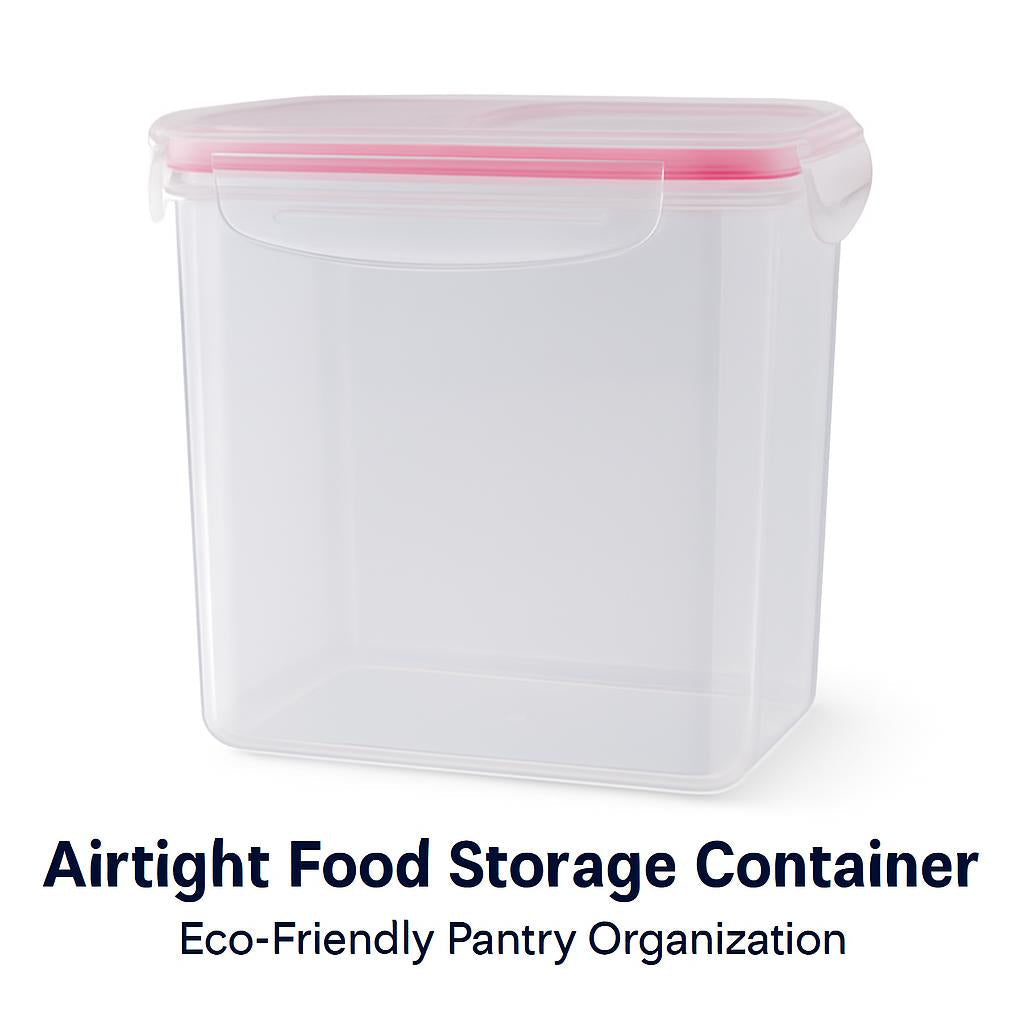 Airtight Food Storage Containers - Eco-Friendly Pantry Organization