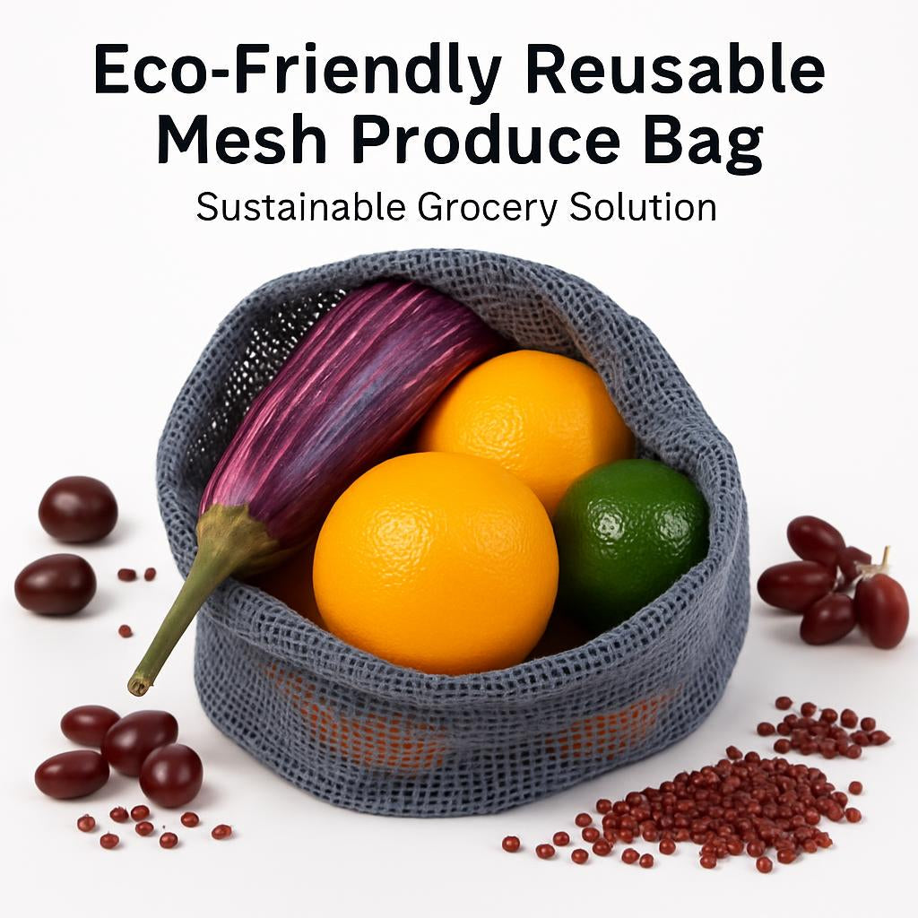 Eco-Friendly Reusable Mesh Produce Bag