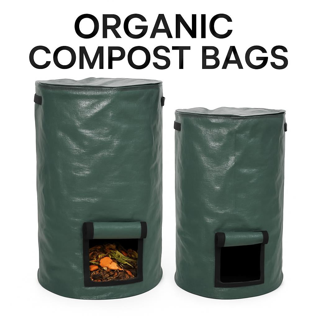 Eco-Friendly Organic Compost Bag Set - Sustainable Waste Management Solution