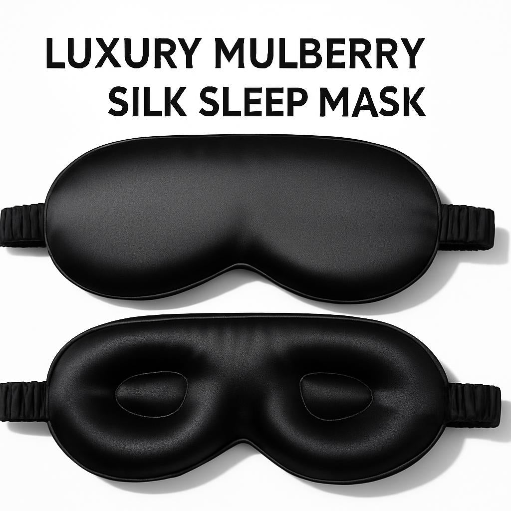 Luxury Mulberry Silk Sleep Mask for Enhanced Sleep Quality