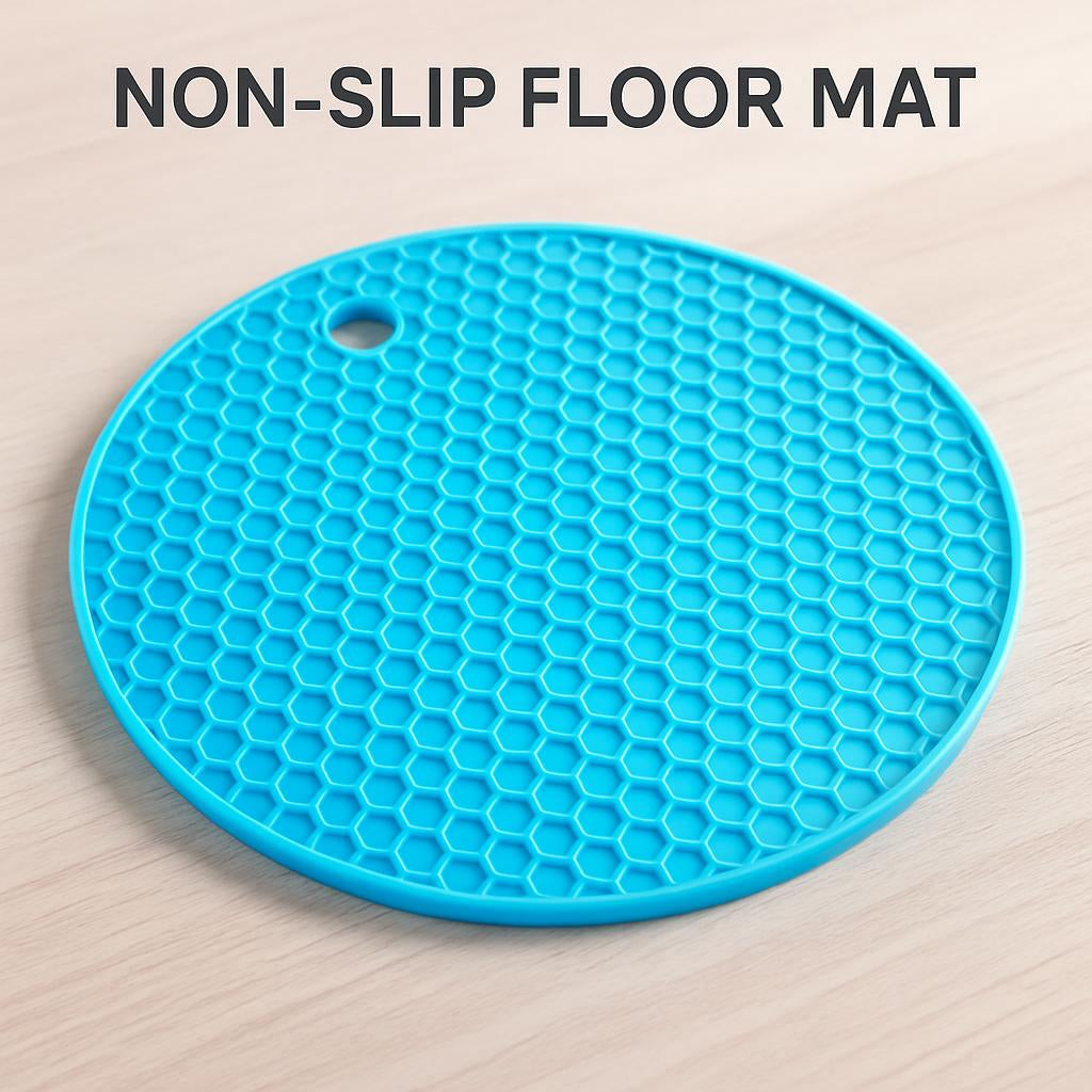 Eco-Friendly Non-Slip Floor Mat for Home & Kitchen Safety
