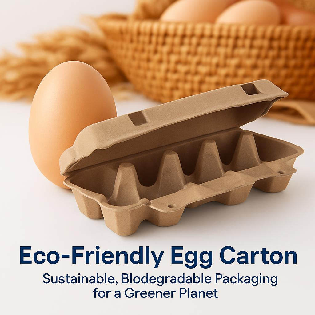 Eco-Friendly Egg Carton - Sustainable, Biodegradable Packaging