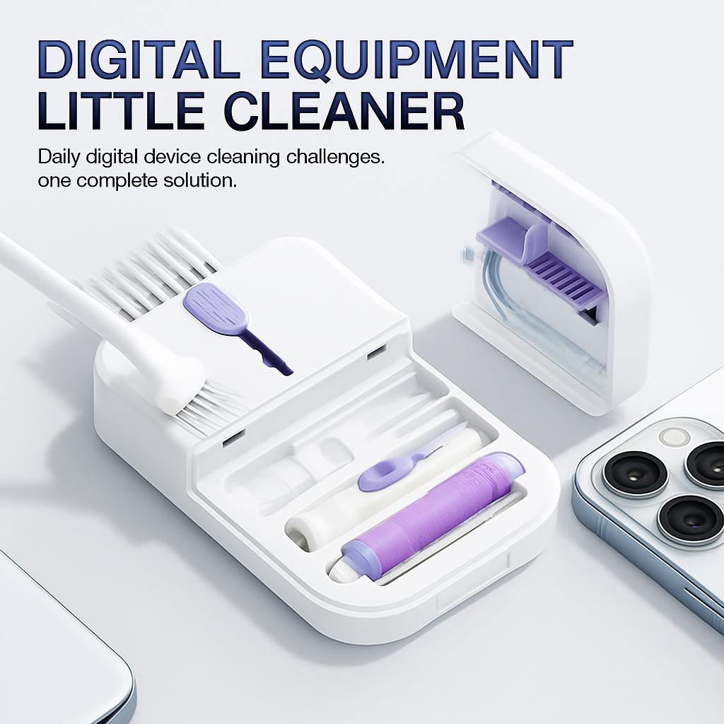 11-in-1 PC Cleaning Kit - Multi-Functional, Eco-Friendly, Compact Design - Lush Brush