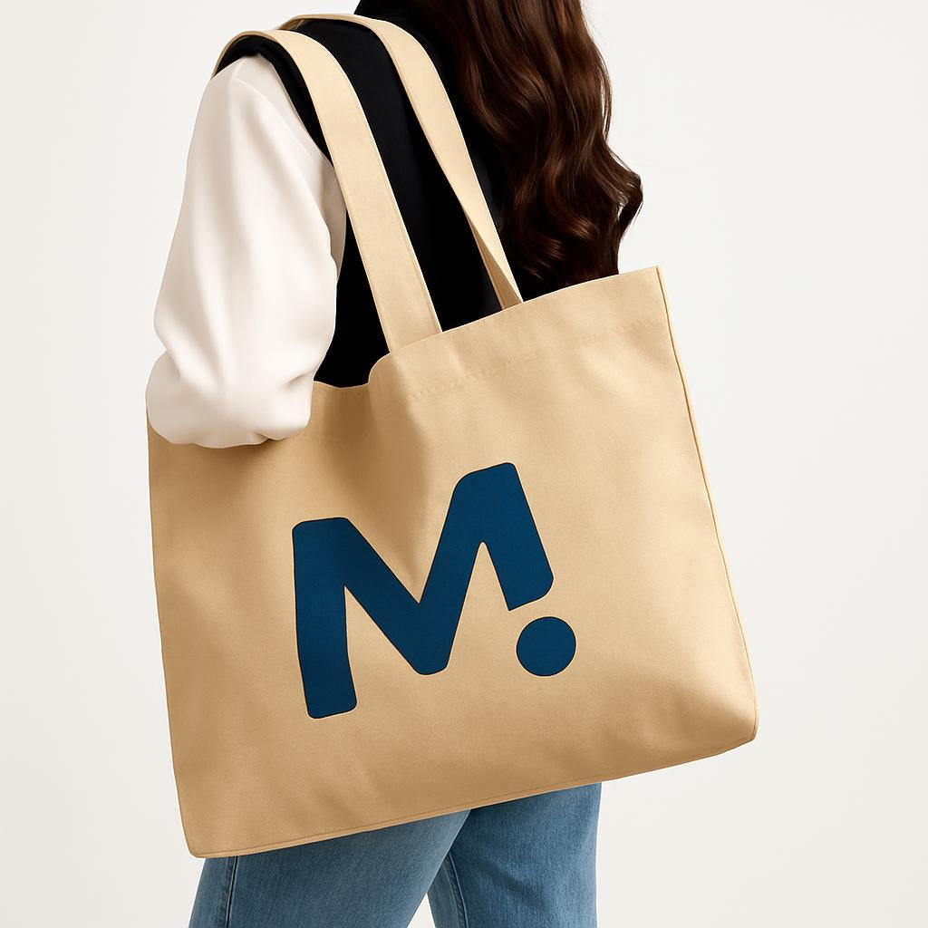 Eco-Friendly Canvas Tote Bag for Sustainable Living