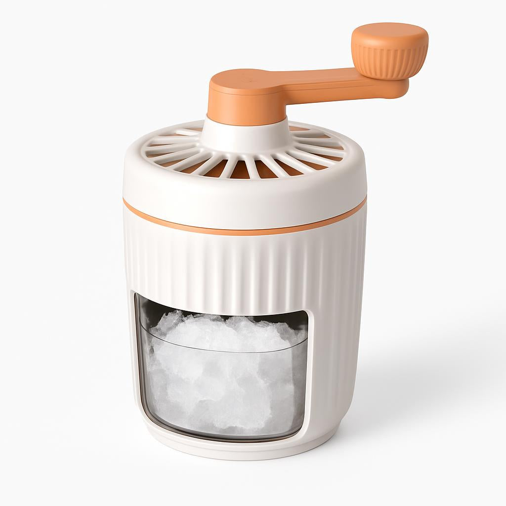 Hand Cranked Ice Shaving Machine for Smoothies